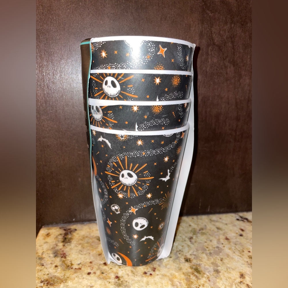 Disney Nightmare Before Christmas bamboo cups